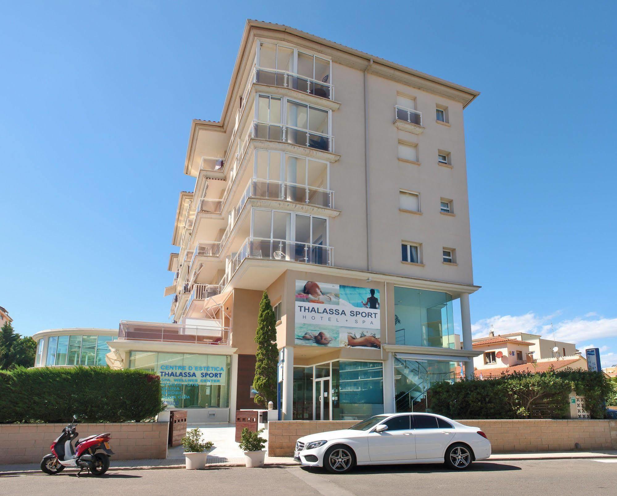 Hotel & Apartaments Thalassa Sport & Spa Rosas Exterior foto